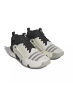 Pánske športové nohavice Trae Unlimited M IF5609 White and Black - Adidas