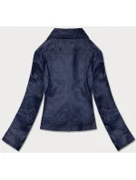 Modrá dámska bunda ramoneska (BN-20025-86)