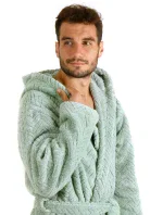 Pánsky župan Athena s kapucňou 3116 fern - Vestis