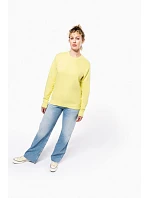 Kariban K 4025 Ekologická mikina 20.4025 francúzska námorná modrá melírovaná