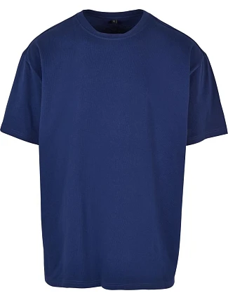 Build your Brand BY 102 Oversize tričko z hrubej bavlny 56.0102 tmavomodré Build your Brand BY 102 Oversize tričko z hrubej bavlny 56.0102 tmavomodré