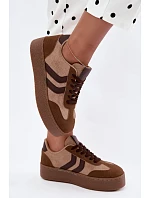 Dámske tenisky na platforme s remienkami Camel Kaya Dámske tenisky na platforme s remienkami Camel Kaya