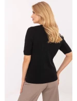 Sveter s krátkym rukávom model 217334 Továrenská cena Sveter s krátkym rukávom model 217334 Továrenská cena