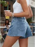 Dámske džínsové šortky SUMRBREEZ blue FashionStreet SY0352