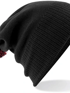 Beechfield B 450 Čiapka Snowstar® 53.0450 čierna/klasická červená