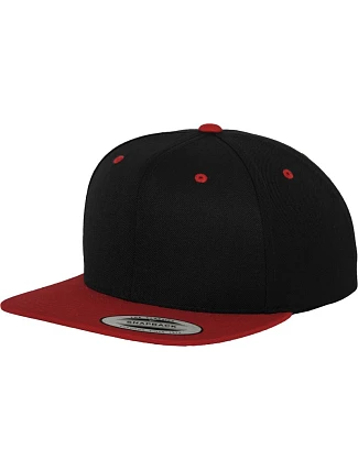 Flexfit 6089M 6-panelová snapbacková čiapka 55.6089 čierna/červená Flexfit 6089M 6-panelová snapbacková čiapka 55.6089 čierna/červená