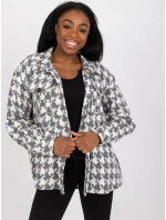 Košeľa EM KS U178.14 biela sivá