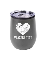 Personalizovaný termohrnček „BOWL“ – Dve miesta, jedno srdce Personalizovaný termohrnček „BOWL“ – Dve miesta, jedno srdce