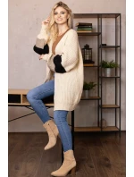 Sveter na zapínanie model 188773 PeeKaBoo
