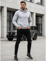 Pánske čierne nohavice FashionStreet UX3852