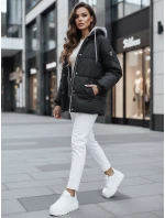 Dámska prešívaná zimná bunda SPACE black FashionStreet TY4070