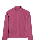 Dievčenský fleece 4F F346 tmavo fialový 4FJWAW25TFLEF346 50S