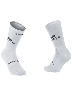 Cyklistické ponožky NORTHWAVE Hello Sock, biele