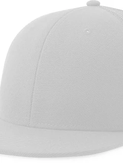 Atlantis Headwear Snap Mesh-S 6-panelová truckerová čiapka 33.0257 biela/biela