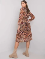 Šaty EM SK 2910 4.97 svetlo hnedá