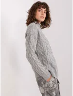 BA SW 8038 jumper.28P sivá