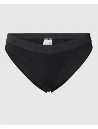 Dámsky spodný diel plaviek KW02032 BEH čierna - Calvin Klein Dámsky spodný diel plaviek KW02032 BEH čierna - Calvin Klein