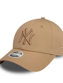 Dámska čiapka New Era 9FORTY MLB NY New York Yankees hnedá – 60471463