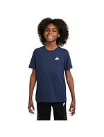 Detské tričko Nike Sportswear tmavomodré FZ5177 410 Detské tričko Nike Sportswear tmavomodré FZ5177 410