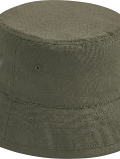 Beechfield B 90N Klobúk „Organic Cotton Bucket Hat“ 53.090N olivovo zelený