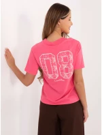 Tričko D12022M02853A ružové