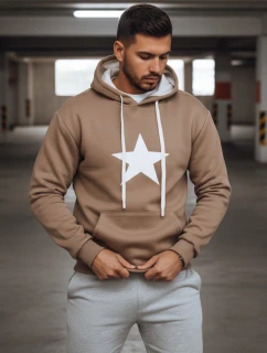 Pánska ťavia mikina s kapucňou FashionStreet BX5931