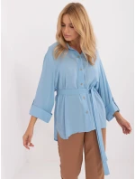 Košeľa LK KS 509698.79 modrá