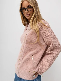 Bunda MBM KR 4201.98P svetloružová