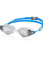 Plavecké okuliare AQUA SPEED Blade Mirror Blue/Silver Pattern 51