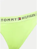 Dámske plavky UW0UW04497 LT3 neon yellow - Tommy Hilfiger
