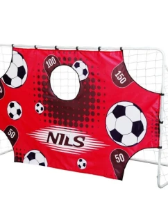 Bránka so sieťou a zameriavacím panelom Nils BR240P 2v1 240x150cm 10-10-821