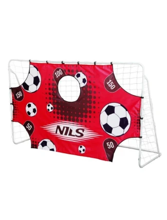 Bránka so sieťou a zameriavacím panelom Nils BR240P 2v1 240x150cm 10-10-821