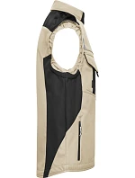 Daiber JN 845 Pracovná vesta – Strong 02.0845 stone/black Daiber JN 845 Pracovná vesta – Strong 02.0845 stone/black