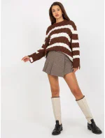 Dámsky sveter EM SW 1018 01.26P hnedý