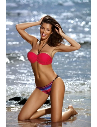 Angela Shock Červené plavky M-483 (4) - Marko Angela Shock Červené plavky M-483 (4) - Marko