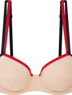 Podprsenka s kosticou UW0UW01822-TD5 ružová - Tommy Hilfiger