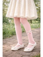 VZOROVANÉ PANČUCHY PRE DIEVČATÁ VO VEKU 6-11 ROKOV