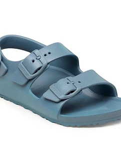 Birkenstock MILANO EVA KIDS sandále 1031406 BASALT GRAY (úzka šírka)