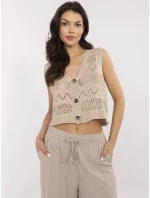 Jumper D93076J90849A béžový