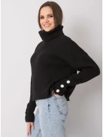 Dámsky sveter LC SW 15 2.01 čierny