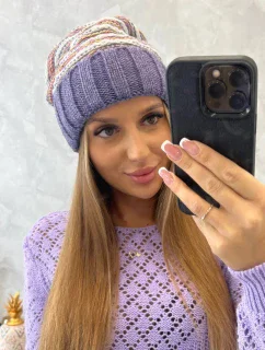 Dámska čiapka Feba K330 fialová