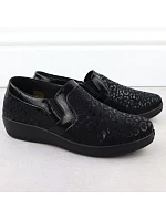 Dámske pohodlné čižmy Unisoft 8910 slip-on v maskáčoch