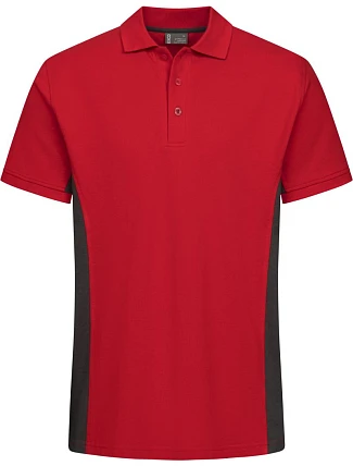 Promodoro 4590 Unisexové pracovné polo s kontrastnými prvkami – EXCD 40.4590 ohnivo červená/antracitová Promodoro 4590 Unisexové pracovné polo s kontrastnými prvkami – EXCD 40.4590 ohnivo červená/antracitová