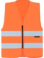 Korntex RX217 – Kolín Bezpečnostná vesta so zipsom 76.R217 oranžová Korntex RX217 – Kolín Bezpečnostná vesta so zipsom 76.R217 oranžová