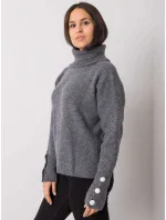 Dámsky sveter LC SW 15 2.01 tmavo šedý