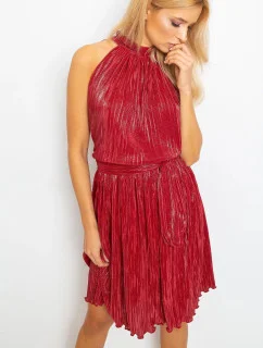 Dámske skladané šaty 1407 - FPrice