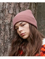 Beechfield B 830N Pletená čiapka z bio bavlny 53.830N smotanová