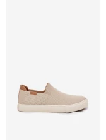 Trampki Damskie Slip-On Big Star RR274721 Beżowe