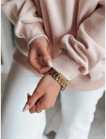 Dámska nadrozmerná mikina s jazvečíkmi JAMNIKOVE pink FashionStreet BY1497 Dámska nadrozmerná mikina s jazvečíkmi JAMNIKOVE pink FashionStreet BY1497
