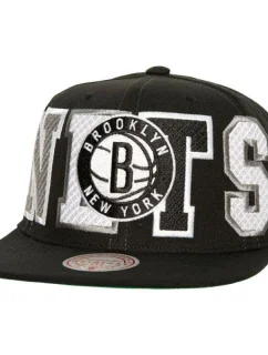 Mitchell & Ness Varsity Bust Snapback Cap Brooklyn Nets HHSS6461-BNEYYPPPBLCK